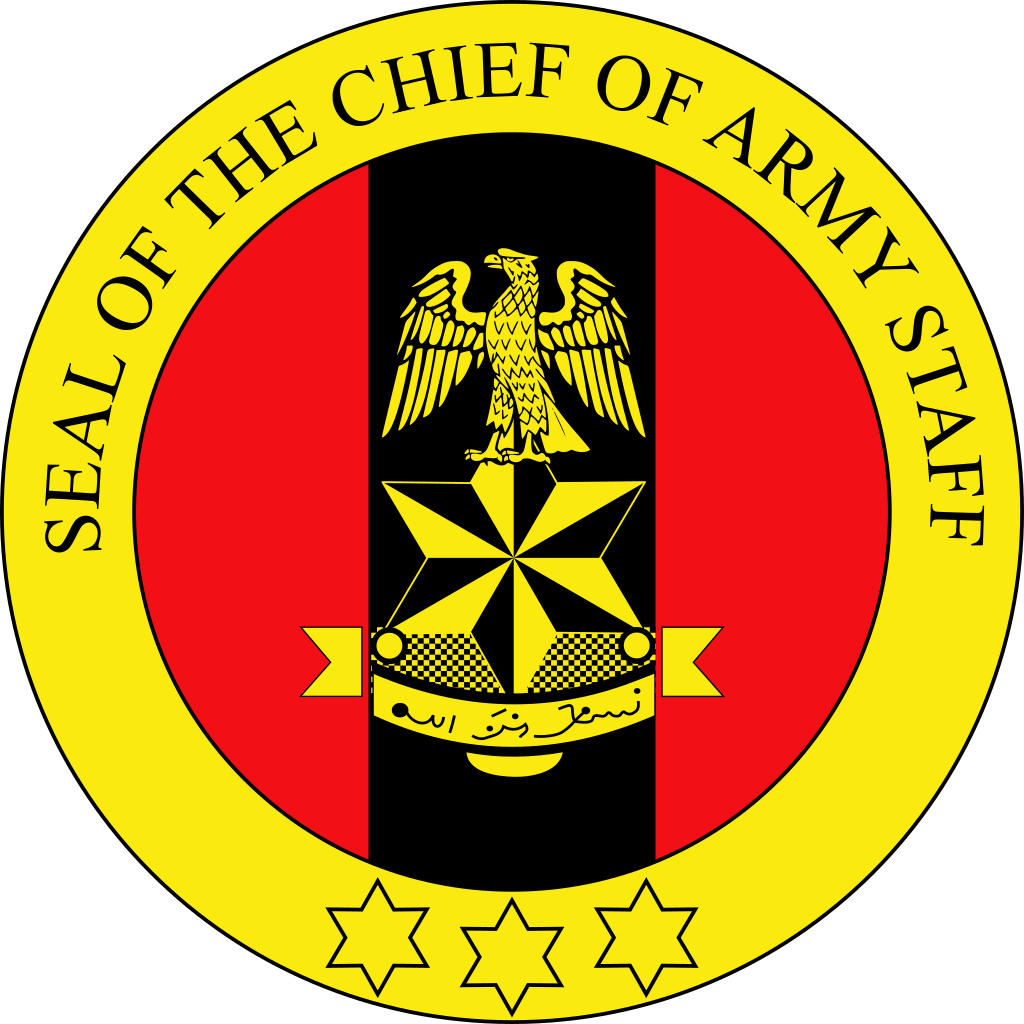 Chief of Army Staff Nigeria Seal Logo